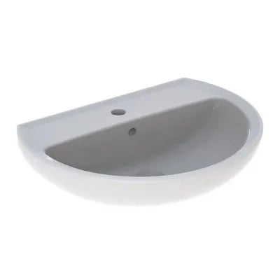 Lavabo sospeso 55 cm Geberit in ceramica lucida  Colibrì