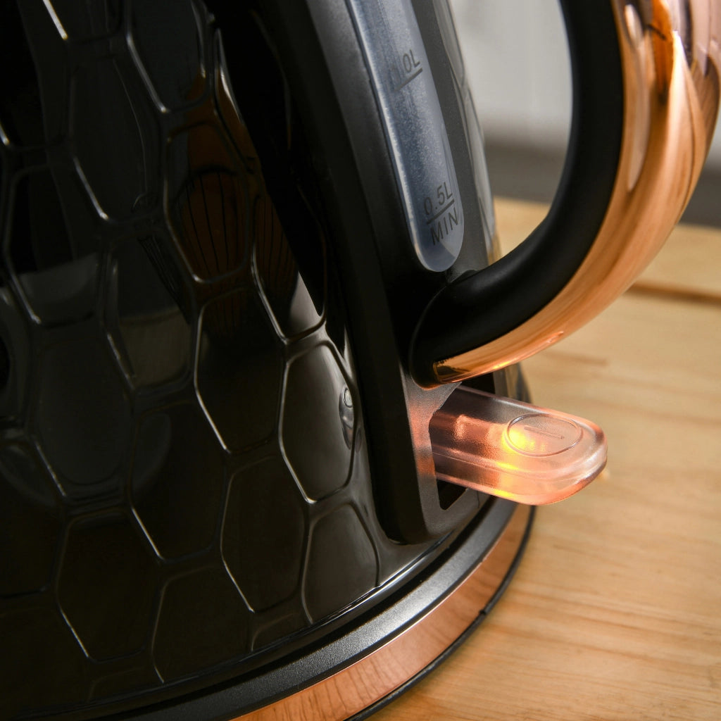 Set Cucina 2 in 1 ¨C Minimal ¨C Nero, Plastica, Toaster e Bollitore