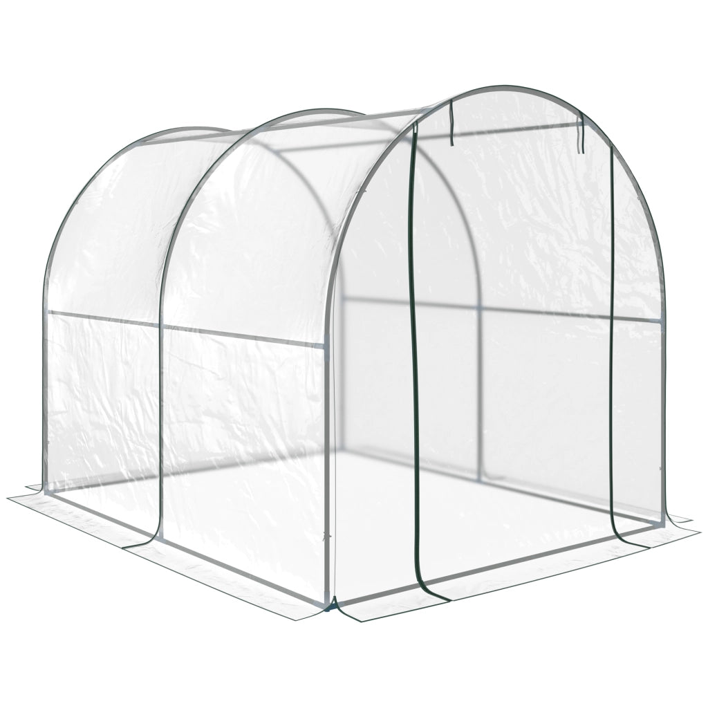 Serra da Giardino Tunnel ¨C zephmum ¨C Acciaio PVC 2x2.5x2m