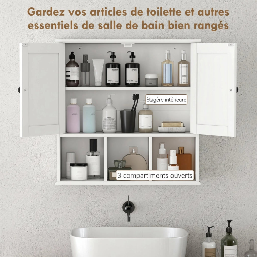 Mobile da Bagno ¨C zephmum ¨C Bianco 60x30x