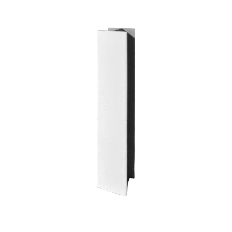 Giunzione lineare per zoccolo in PVC H 10 cm. bianco