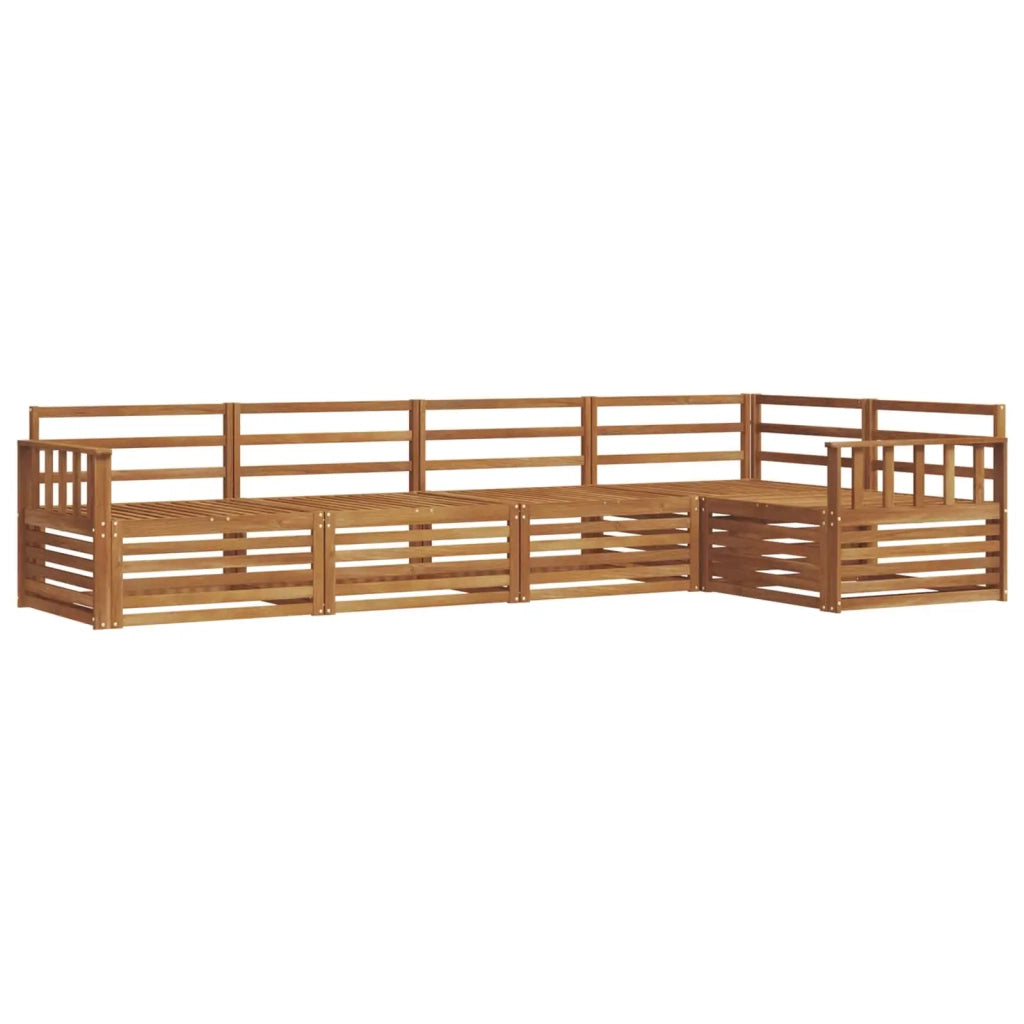 Set di divani da esterno 5 pcs Naturale 3373449
