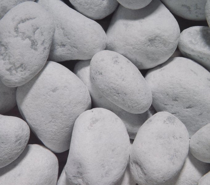 10 Sacchi da 25kg di Ciottoli marmo Bianco Carrara 7/15 mm sassi pietre