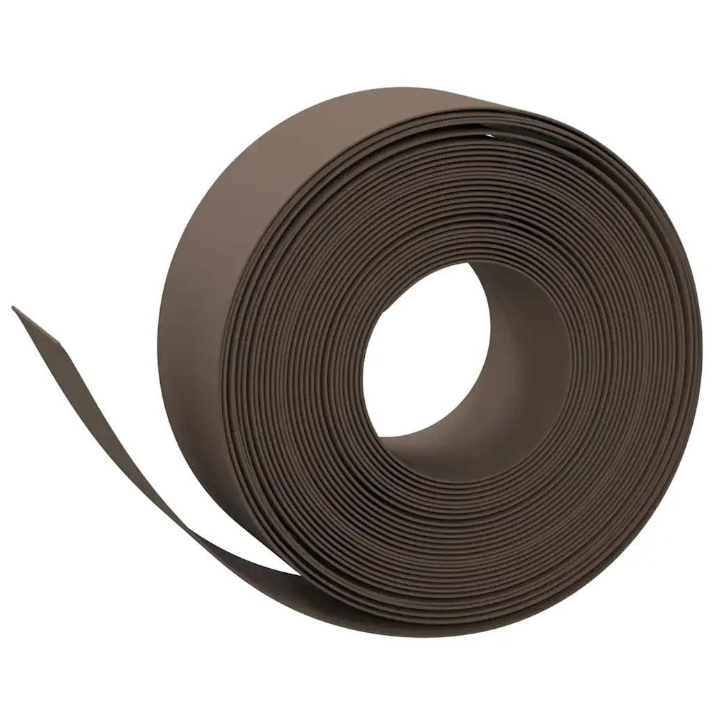 Bordature da Giardino 3 pz Marroni 10 m 20 cm in Polietilene CFW2792888