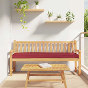 Cuscino per pallet Rosso Vino 180 x 40 x 8 cm Tessuto Oxford 42001674