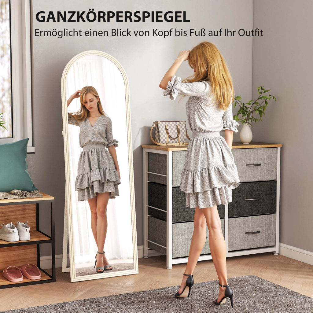 Specchio a Pieno Corpo ¨C Zephmum ¨C Bianco 50x160 cm