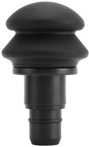 Apparecchio per massaggi con testa di massaggio - Design a gaschiusura - Silicone - Adatto per testa/derrière/glutei/cosce - 18 mm - Rilassamento tessuti molli - Testa di massaggio