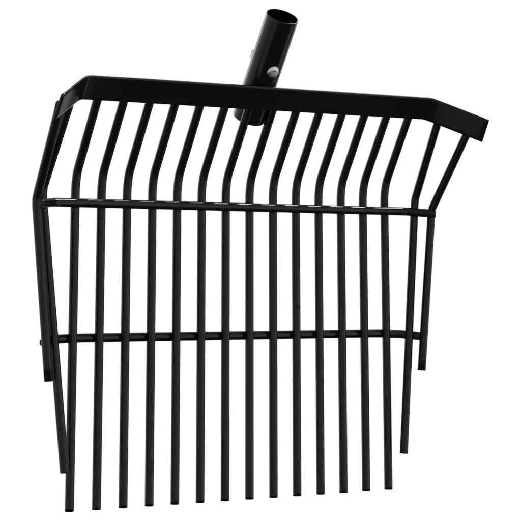 Testa per Forcone con 14 Denti Nero in Acciaio 172481