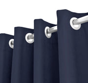 Tenda Semioscurante 140 x 290 Cm Moderne Con Occhielli  Blunotte - 2 Tende