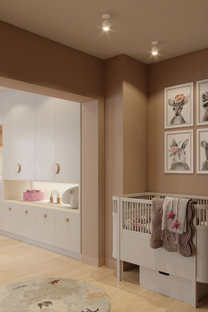 Faretto LED da incasso a soffitto Beneito & Faure Mini Bora Recessed 4,5W, fascio 38°, 2700K, colore Oro Rosa, orientabile - Beneito & Faure