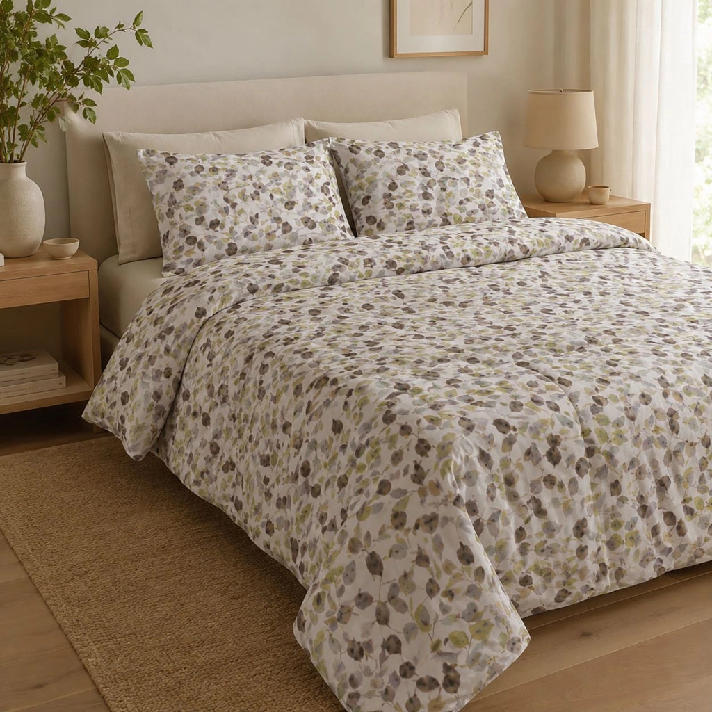 Saloma, set Completo Letto Singolo in Percalle, Multicolore