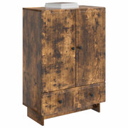 Credenza | Madia | Buffet da pranzo | Armadio da pranzo Quercia Affumicata 66 x 34,5 x 95 cm