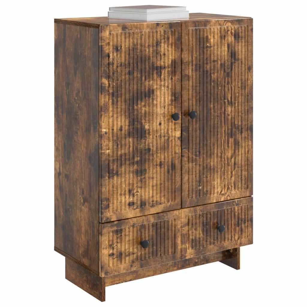 Credenza | Madia | Buffet da pranzo | Armadio da pranzo Quercia Affumicata 66 x 34,5 x 95 cm
