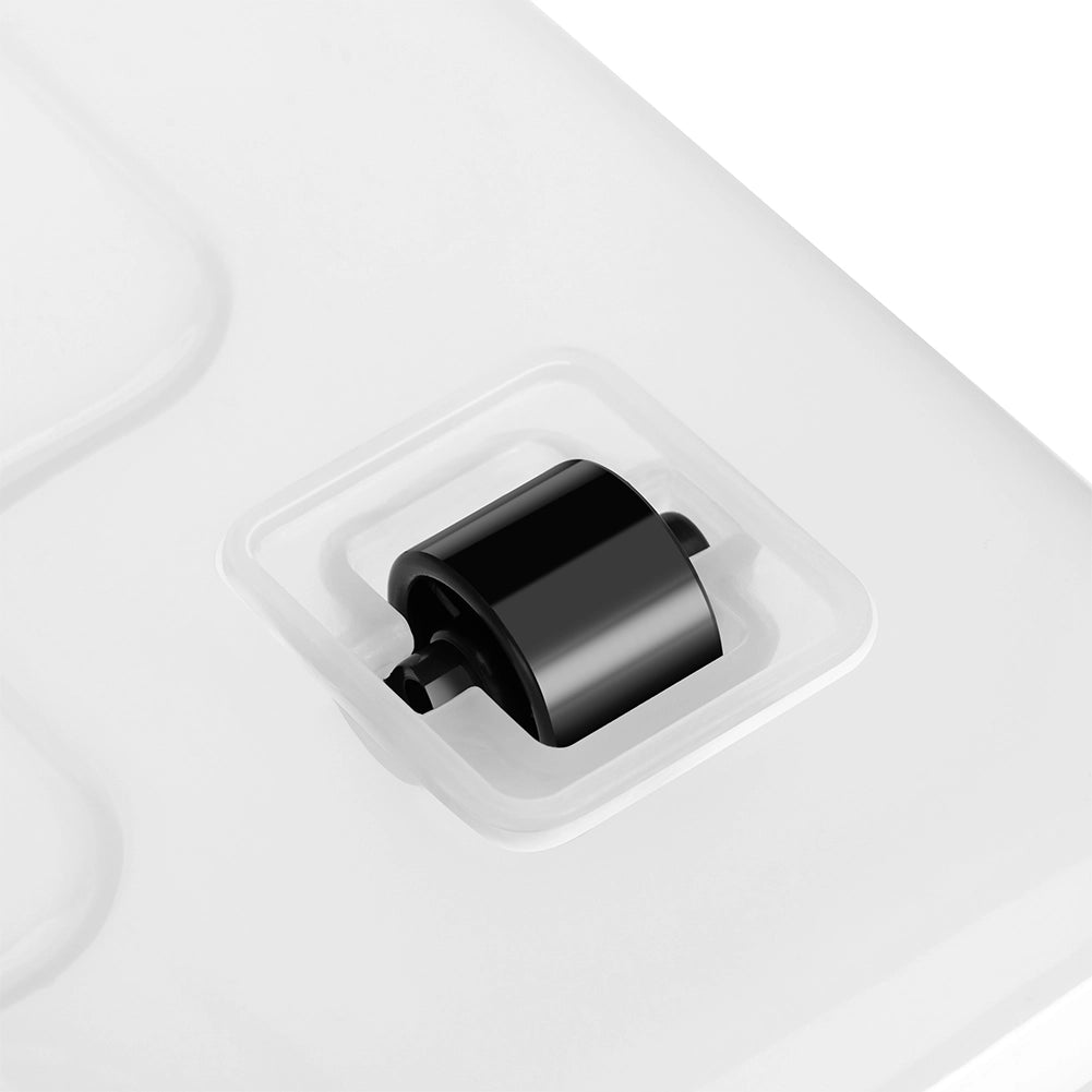 Set Scatole 4 x 45 L Portaoggetti in Plastica Cassetto Contenitore Salvaspazio