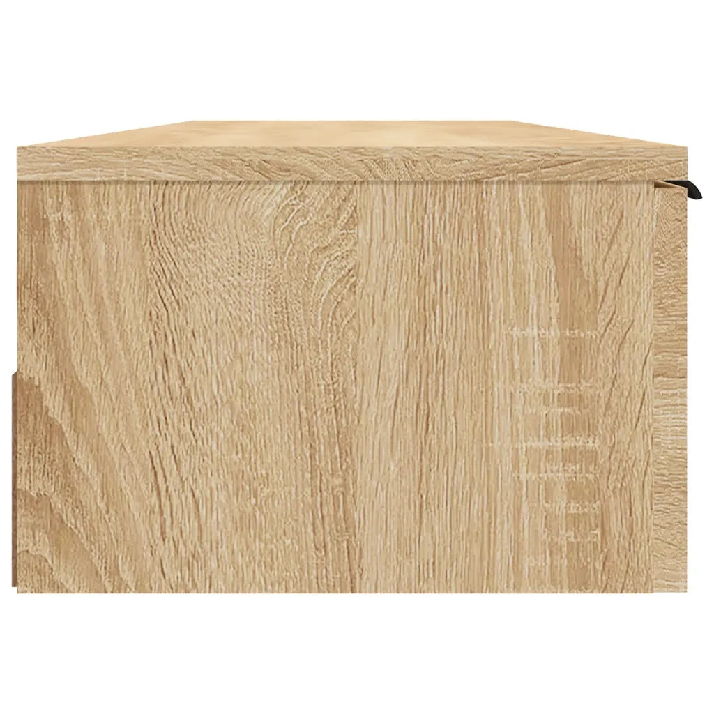 Armadietto a Muro Rovere Sonoma 102x30x20 in Legno Multistrato 811406