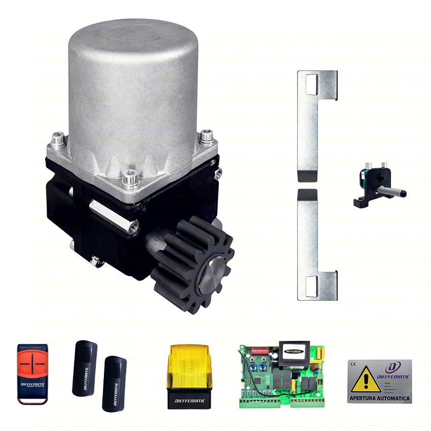 SET CANCELLO ELETTRICO SCORREVOLE 230V 3 Q KV3 SI ADATTA A BENINCA RIB BFT CAME