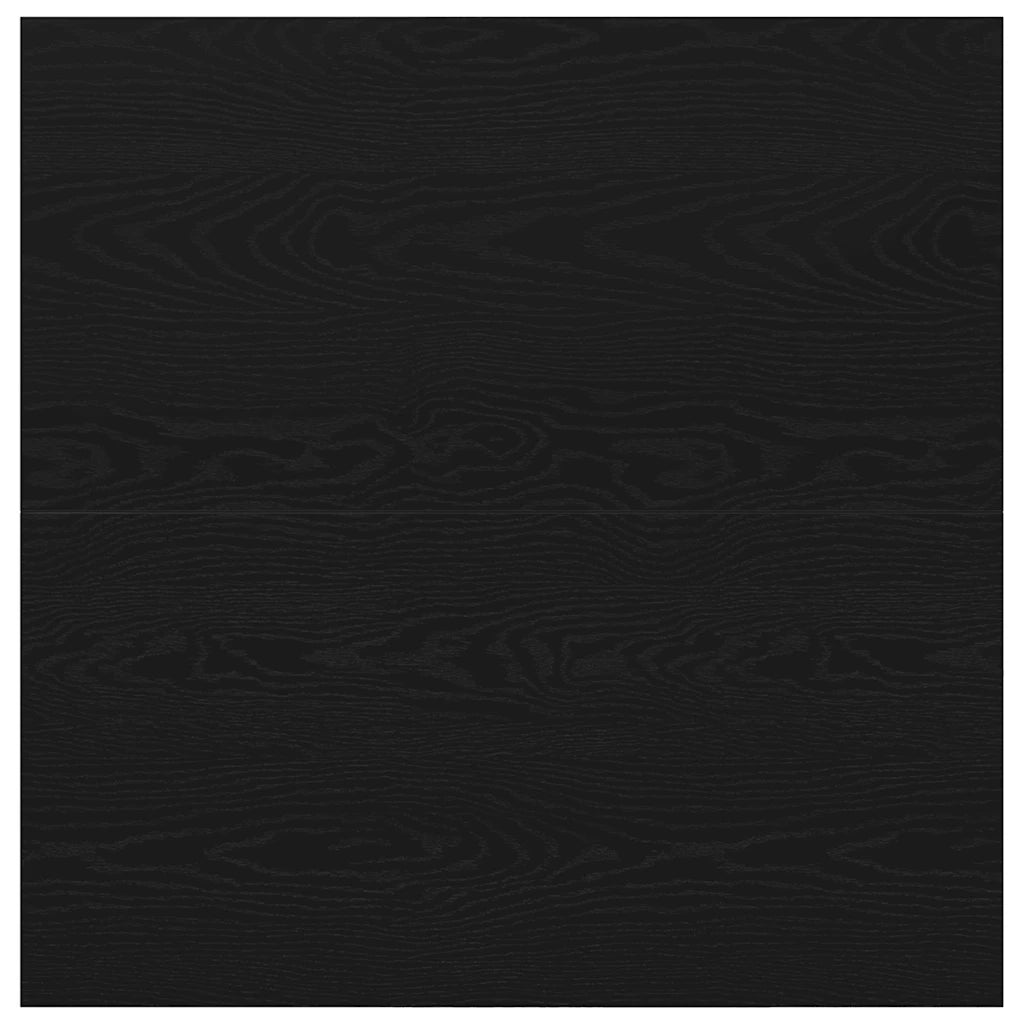 Tavolino da Salotto con Cassetti Rovere Nero 70,5x70x40 cm 3328409