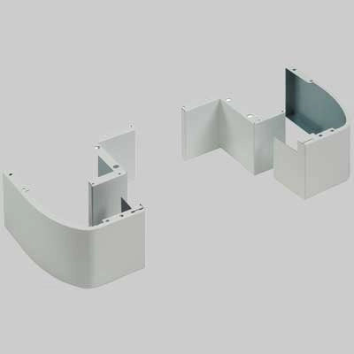 COPPIA PIEDINI PREVERNICIATI H. 90 mm - 1 pezzi - Idroweb