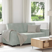 Divano a 2 Posti-Sofa 2 Posti Grigio Chiaro 140 cm in Velluto 543286