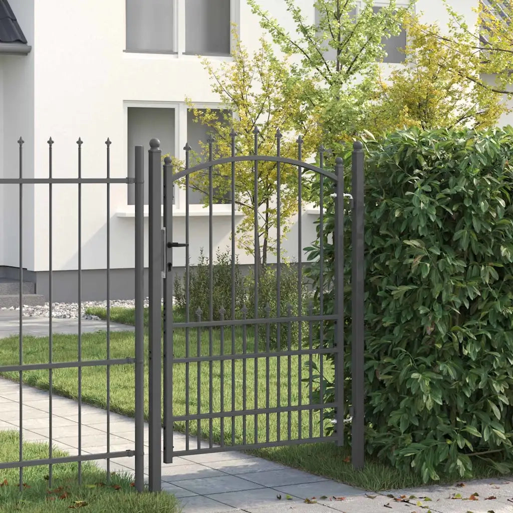 Cancello della recinzione con punte EMMEN 170 x 100 cm 42009020