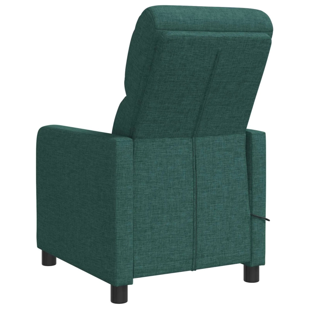 Divano Sedia-Poltrona Massaggiante Verde Scuro Tessuto 520850