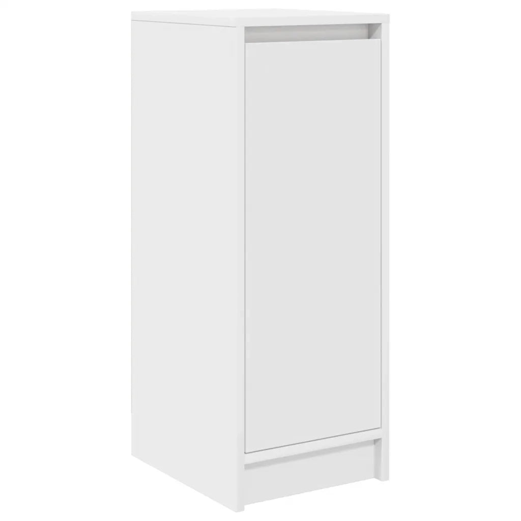 Scarpiera Bianca 29,5x34x76 cm in Legno Multistrato 861859