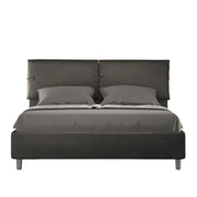 Letto Matrimoniale 160x190 cm Senza Rete Sleeper Grigio