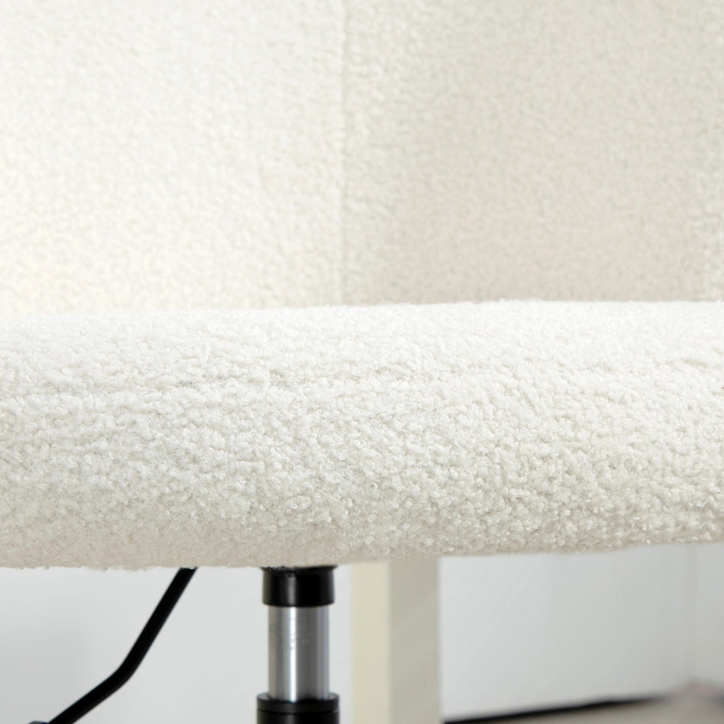 Sedia da ufficio ergonomica ¨C zephmum ¨C tessuto bianco