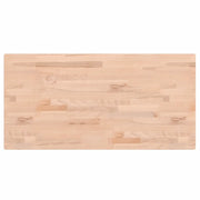 Piano Bagno 80x40x1,5 cm Legno Massello di Faggio CFW4341966