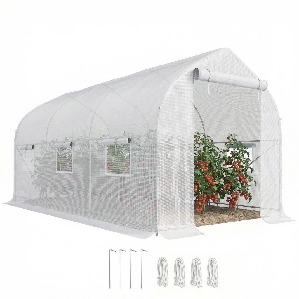 Serra Tunnel da Giardino ¨C Minimal ¨C Bianco 4x2x2m