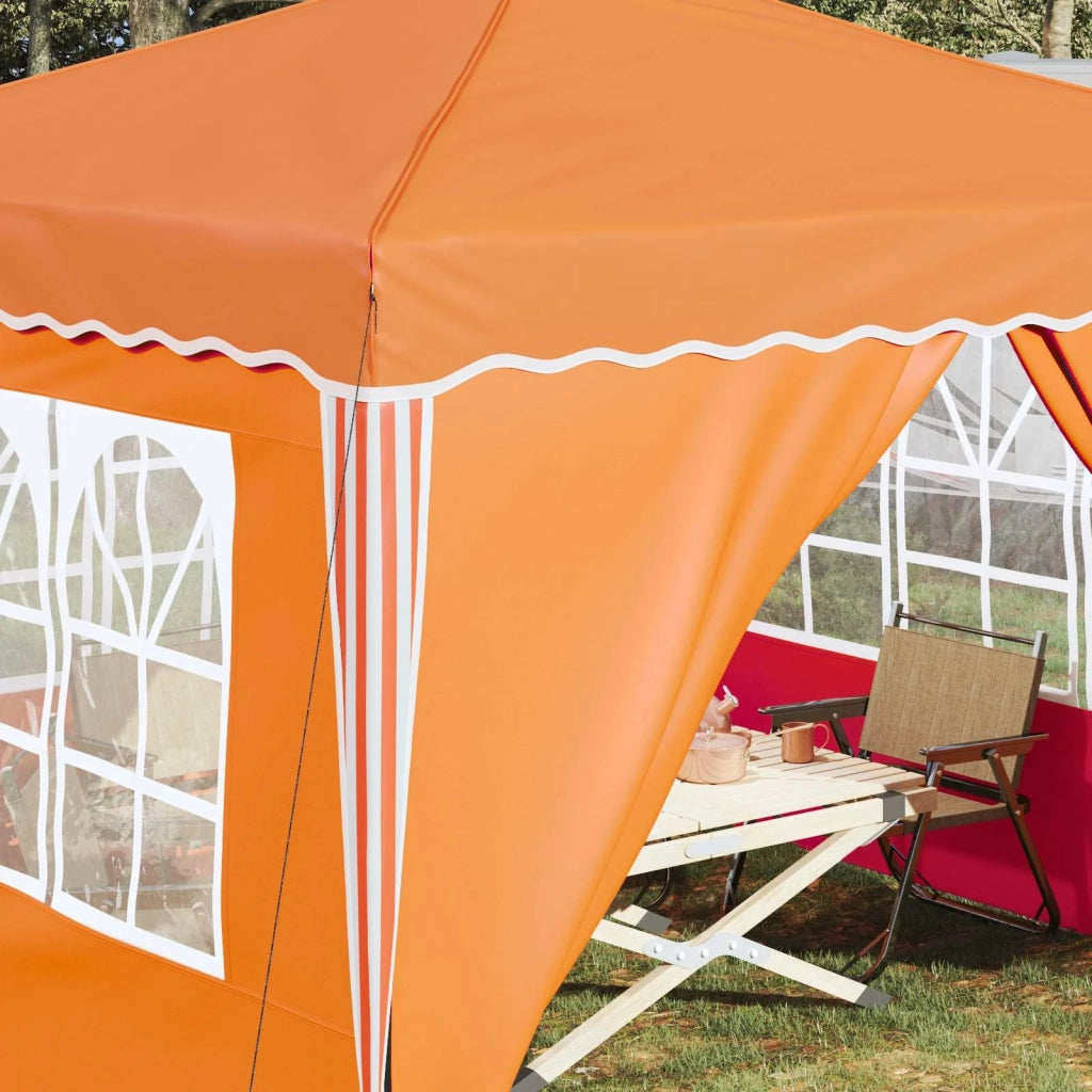Tenda per feste a pop-up Arancione 288 x 288 x 245 cm 42019778