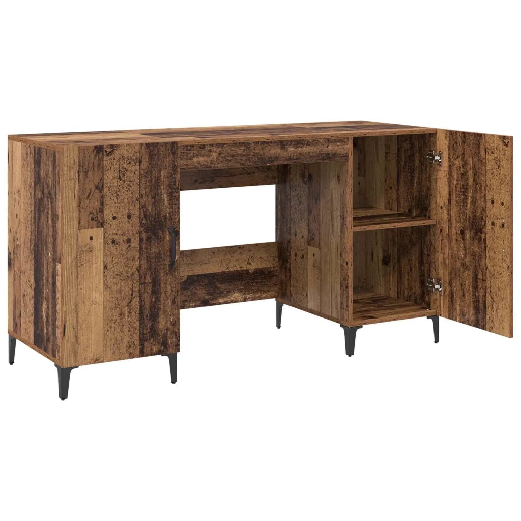 Scrivania Legno vecchio 140 x 50 x 75 cm Legno multistrato