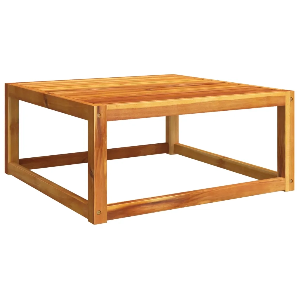 Set di divani da giardino 5 pezzi con cuscini in legno di acacia e corda