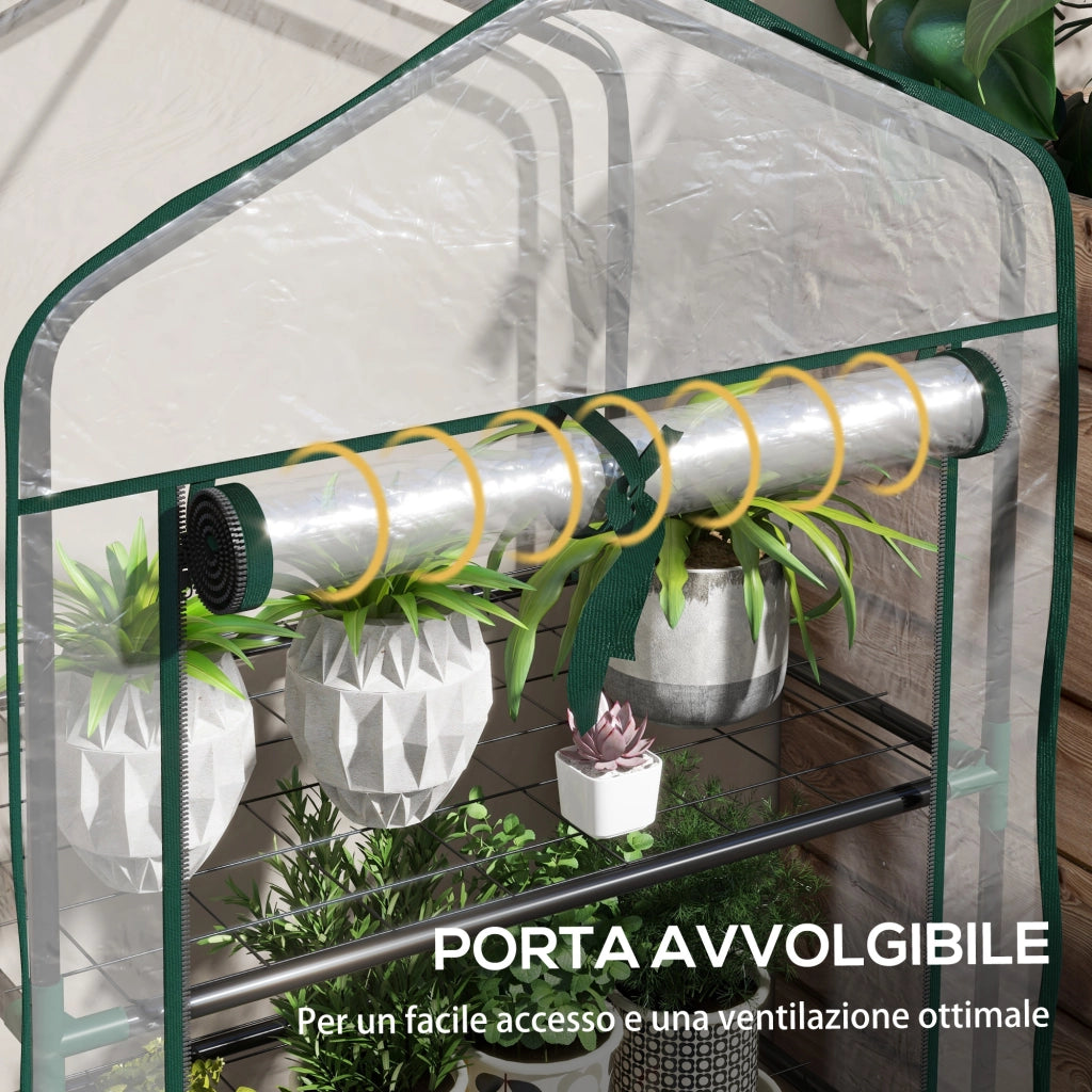 Serra da Giardino ¨C Minimal ¨C Trasparente 59x39x127 cm
