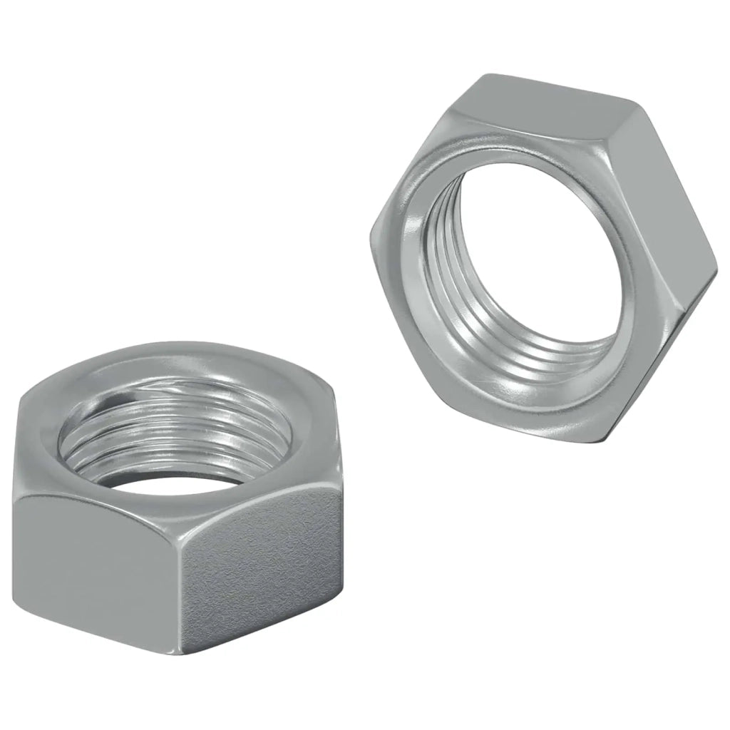 Dado esagonale 2 pcs Argento M6 Metallo 864466