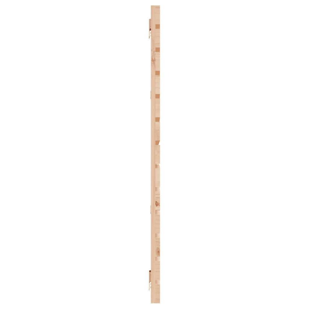 Testiera | Testata da Parete 206x3x91,5 cm in Legno Massello di Pino