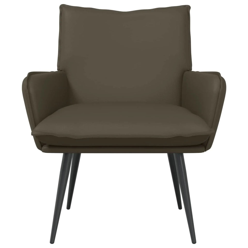 Poltrona Grigio Similpelle 42047738