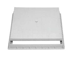 CHIUSINO CON TELAIO PER POZZETTO APERTURA CON BULLONE  cm.35x35