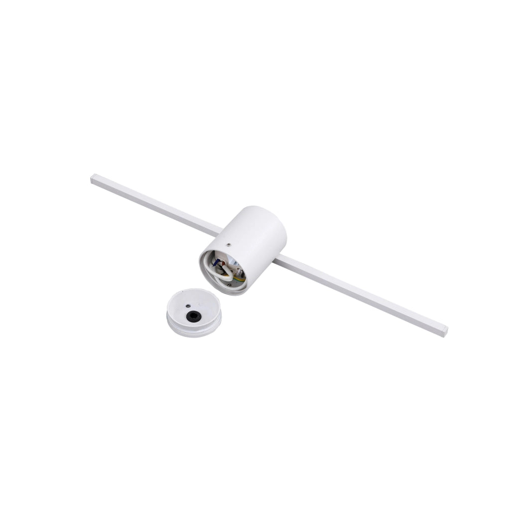 Applique Modern Slim M bianca LED 6W 3000K IP44 Light Prestige