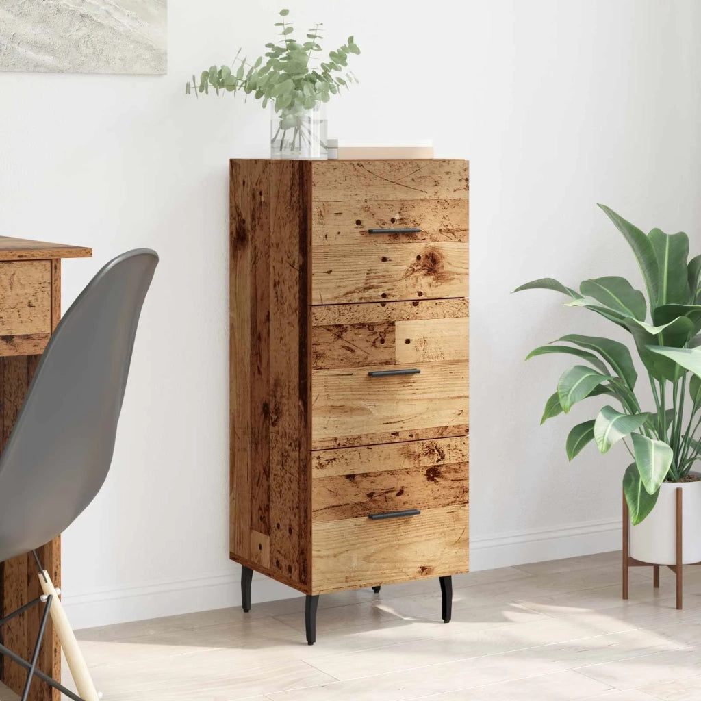 Credenza Legno vecchio 34 x 34,5 x 90 cm Legno multistrato 881576