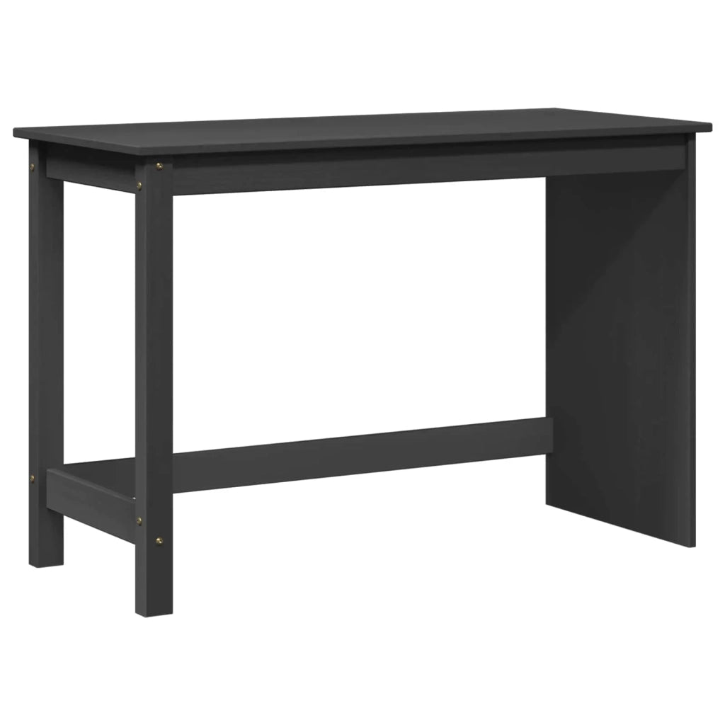 Set scrivania e mobiletto su ruote MOSS 2 pcs Grigio 3438787