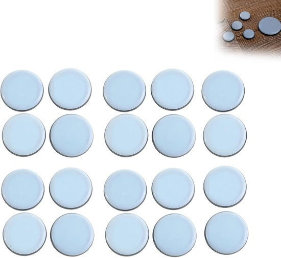 Gomme di protezione per pavimento - 20 pezzi - Autoadesivi - Protezione per pavimento - Gomme per sedute - Sostengono fino a 50 kg - Riducono il rumore