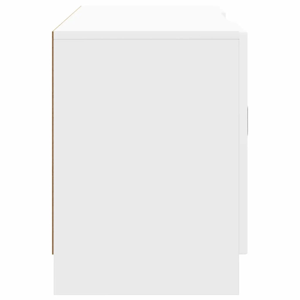 Mobile TV Bianco Lucido 102 x 34,5 x 47 cm Legno ingegnerizzato 895849