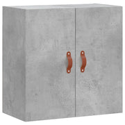 Mobiletto a muro rettangolare funzionale con vano contenitore 60 x 31 x 60 cm in legno composito grigio cemento 02_0048788