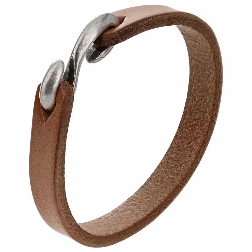 Cinturino in pelle Marrone 500 x 0,8 cm Pelle 42034212