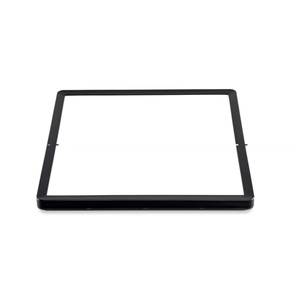 Plafoniera LED quadrata nera 24W 4000K Videx