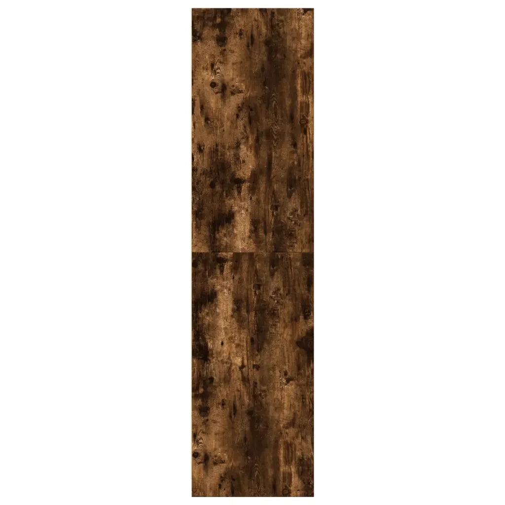 Armadio Rovere Fumo 30x50x200 cm in Legno Multistrato