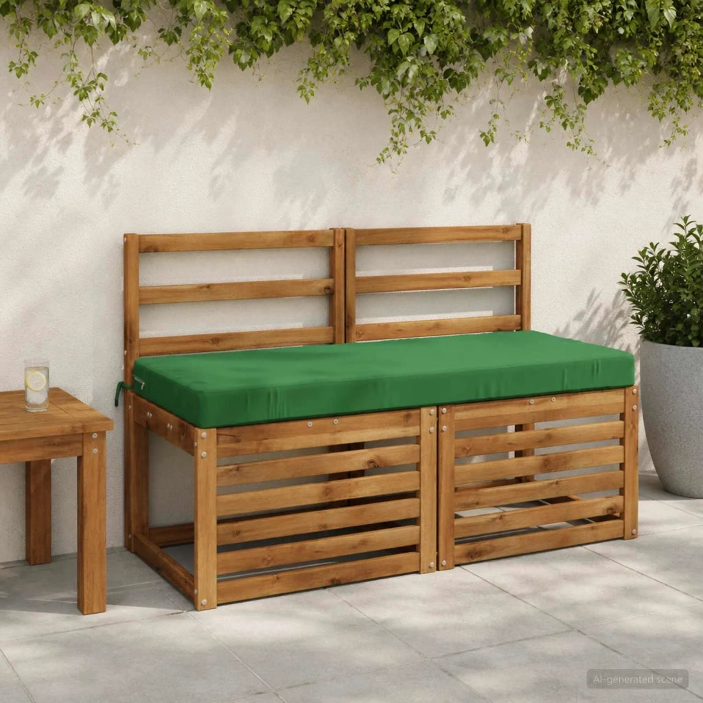 Cuscino per panchina SOEST 100% Poliestere Verde 950222