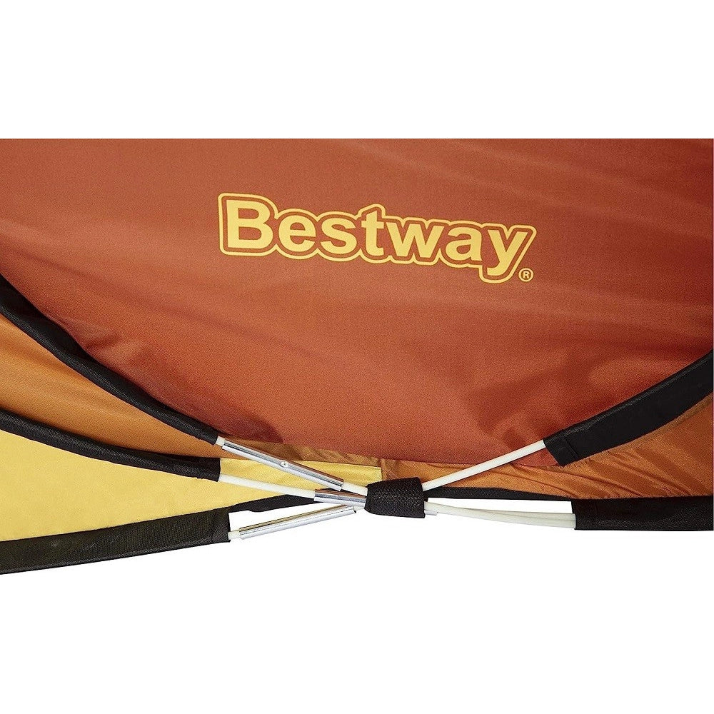 Trade Shop - Tenda Da Gioco Bambini A Forma Di Cane 2 Anni+ 182x96x81cm Interno Esterno 68108 -