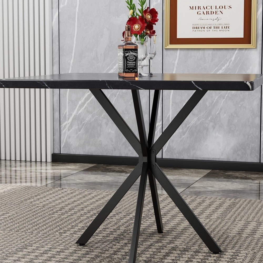 Tavolo da Pranzo Quadrato per 4-6 Persone ¨C Xylo ¨C Moderno, Salotto, Cucina
